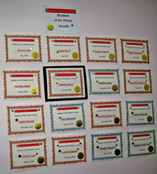 Student of the Month Award